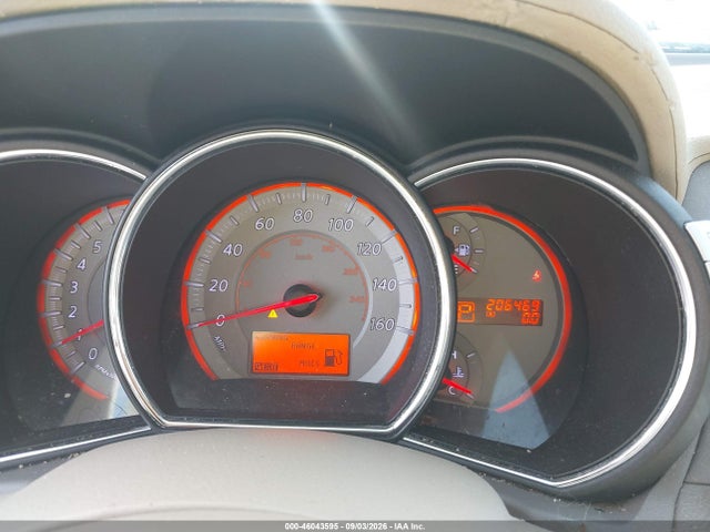 2009 Nissan Murano Sl მანქანა იყიდება აუქციონზე, vin: JN8AZ18W49W153259, აუქციონის ნომერი: 46043595