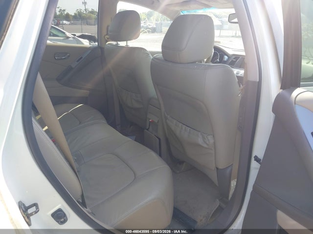 2009 Nissan Murano Sl მანქანა იყიდება აუქციონზე, vin: JN8AZ18W49W153259, აუქციონის ნომერი: 46043595