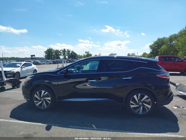2015 Nissan Murano Platinum მანქანა იყიდება აუქციონზე, vin: 5N1AZ2MH2FN289122, აუქციონის ნომერი: 46043664
