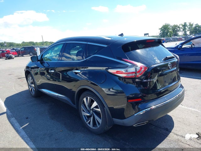 2015 Nissan Murano Platinum მანქანა იყიდება აუქციონზე, vin: 5N1AZ2MH2FN289122, აუქციონის ნომერი: 46043664