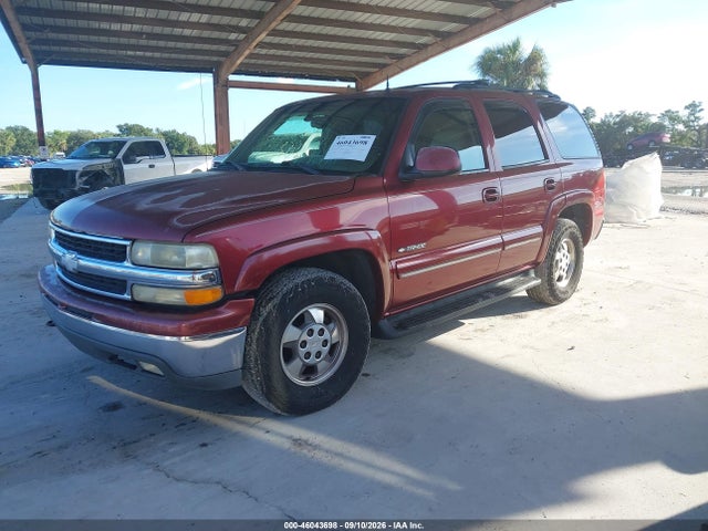 Продаж на аукціоні авто 2002 Chevrolet Tahoe Lt, vin: 1GNEC13Z22R240721, номер лоту: 46043698