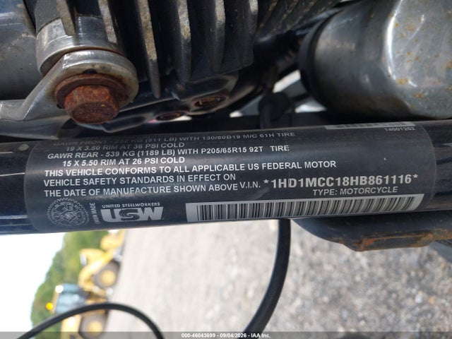 Harley-Davidson Flrt Free Wheeler 2017 1HD1MCC18HB861116 Image 10
