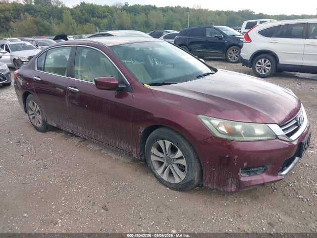 2013 Honda Accord Lx მანქანა იყიდება აუქციონზე, vin: 1HGCR2F32DA109321, აუქციონის ნომერი: 46043726