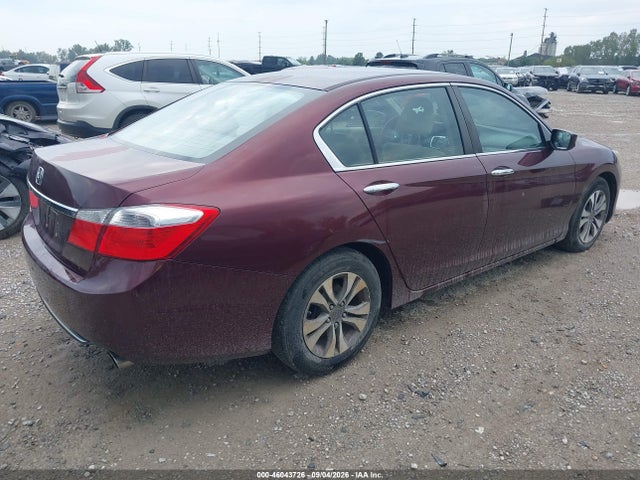 2013 Honda Accord Lx მანქანა იყიდება აუქციონზე, vin: 1HGCR2F32DA109321, აუქციონის ნომერი: 46043726