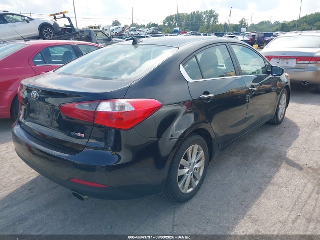 2014 Kia Forte Ex მანქანა იყიდება აუქციონზე, vin: KNAFX4A81E5121600, აუქციონის ნომერი: 46043797