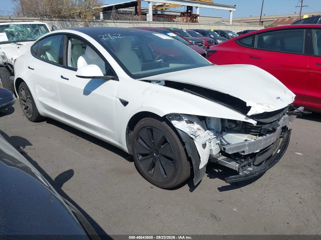 Продаж на аукціоні авто 2025 Tesla Model 3 Long Range All-wheel Drive, vin: 5YJ3E1EB5SF874282, номер лоту: 46043808