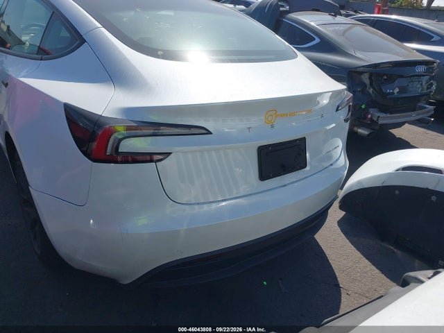 Продаж на аукціоні авто 2025 Tesla Model 3 Long Range All-wheel Drive, vin: 5YJ3E1EB5SF874282, номер лоту: 46043808