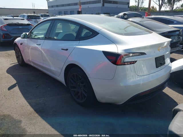 Продаж на аукціоні авто 2025 Tesla Model 3 Long Range All-wheel Drive, vin: 5YJ3E1EB5SF874282, номер лоту: 46043808