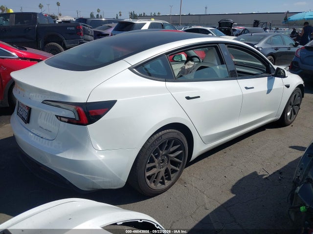 Продаж на аукціоні авто 2025 Tesla Model 3 Long Range All-wheel Drive, vin: 5YJ3E1EB5SF874282, номер лоту: 46043808