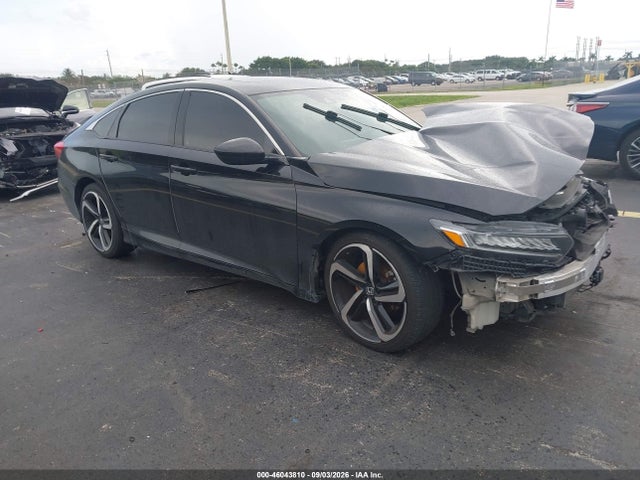 46043810 :رقم المزاد ، 1HGCV2F3XNA021503 vin ، 2022 Honda Accord Sport 2.0t مزاد بيع