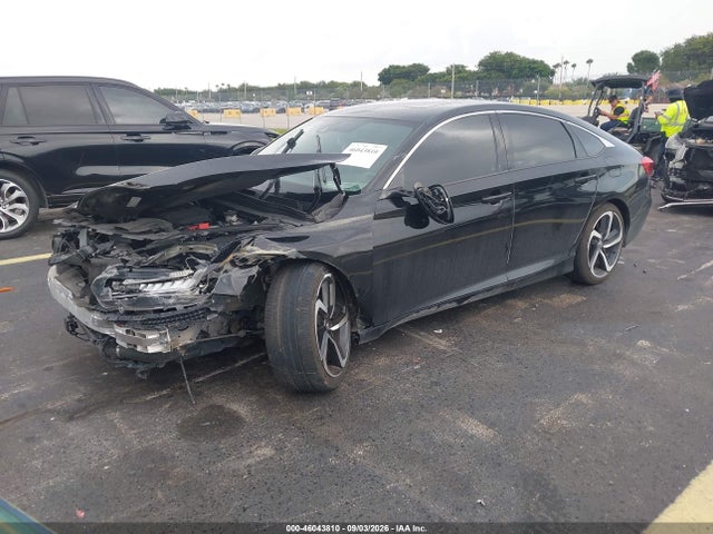 46043810 :رقم المزاد ، 1HGCV2F3XNA021503 vin ، 2022 Honda Accord Sport 2.0t مزاد بيع