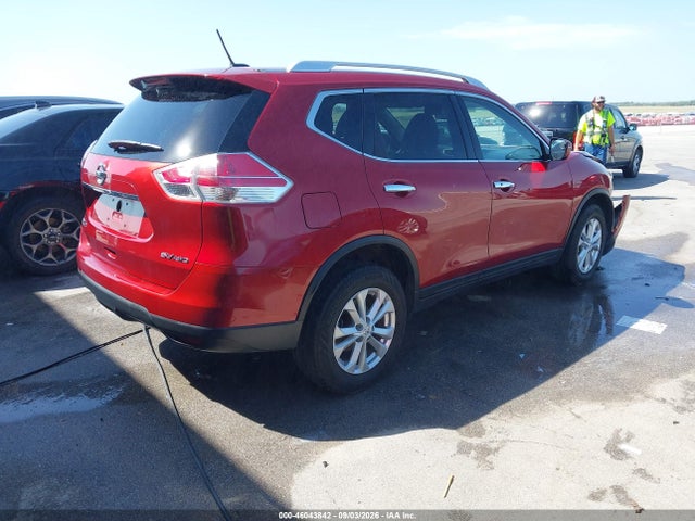 2016 Nissan Rogue Sv მანქანა იყიდება აუქციონზე, vin: KNMAT2MV7GP636591, აუქციონის ნომერი: 46043842