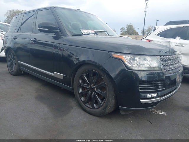 Продажа на аукционе авто 2015 Land Rover Range Rover 3.0l V6 Supercharged Hse, vin: SALGS2VF9FA228608, номер лота: 46043885