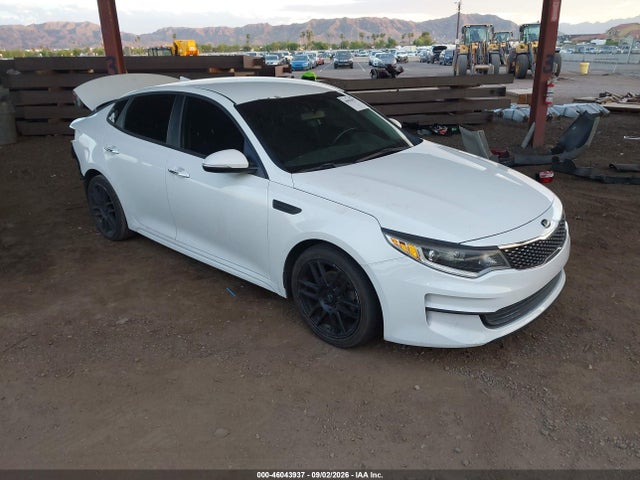 Auction sale of the 2016 Kia Optima Lx Turbo, vin: 5XXGT4L12GG057701, lot number: 46043937