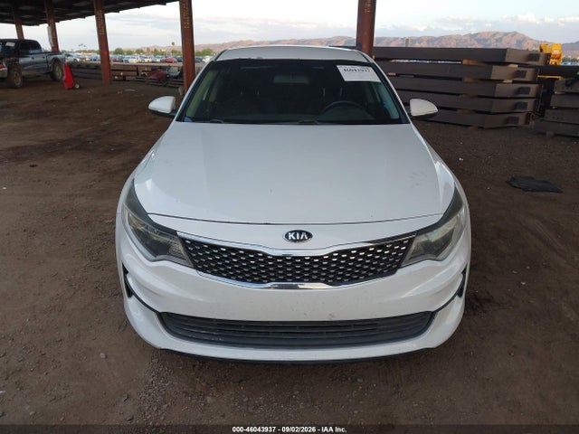 2016 Kia Optima Lx Turbo მანქანა იყიდება აუქციონზე, vin: 5XXGT4L12GG057701, აუქციონის ნომერი: 46043937