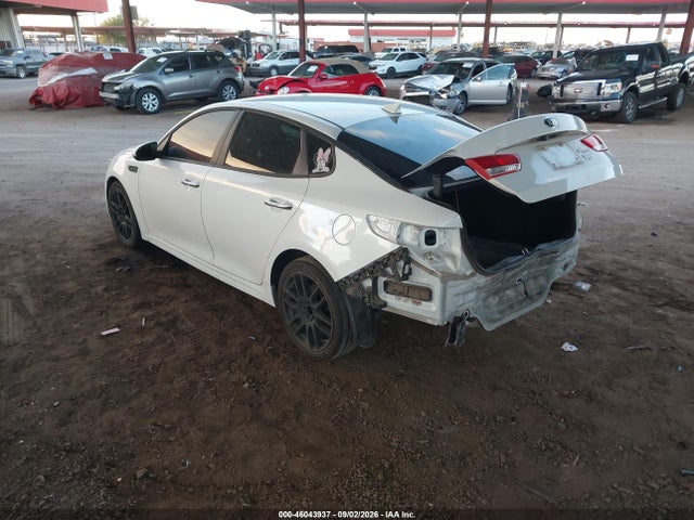 2016 Kia Optima Lx Turbo მანქანა იყიდება აუქციონზე, vin: 5XXGT4L12GG057701, აუქციონის ნომერი: 46043937