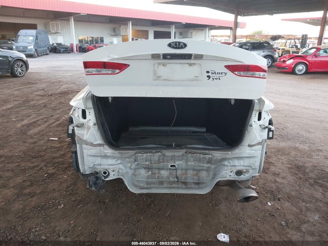 2016 Kia Optima Lx Turbo მანქანა იყიდება აუქციონზე, vin: 5XXGT4L12GG057701, აუქციონის ნომერი: 46043937
