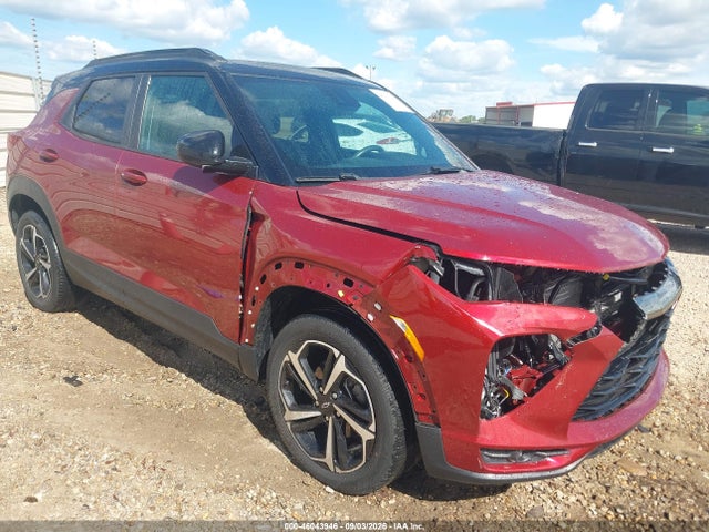 2022 Chevrolet Trailblazer Fwd Rs მანქანა იყიდება აუქციონზე, vin: KL79MTSL2NB034132, აუქციონის ნომერი: 46043946