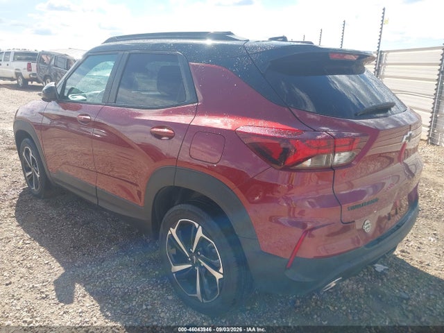 46043946 :رقم المزاد ، KL79MTSL2NB034132 vin ، 2022 Chevrolet Trailblazer Fwd Rs مزاد بيع