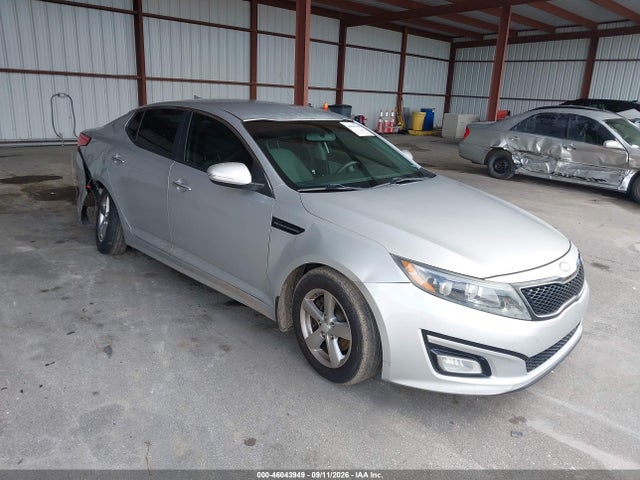 2014 Kia Optima Lx მანქანა იყიდება აუქციონზე, vin: 5XXGM4A76EG289803, აუქციონის ნომერი: 46043949