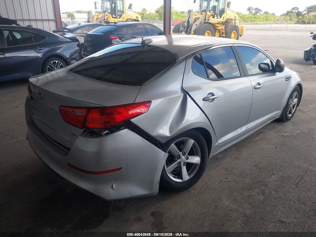 2014 Kia Optima Lx მანქანა იყიდება აუქციონზე, vin: 5XXGM4A76EG289803, აუქციონის ნომერი: 46043949