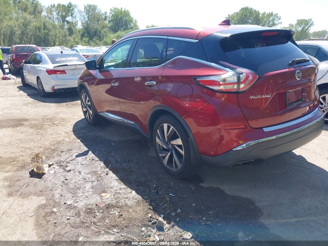 46043987 :رقم المزاد ، 5N1AZ2MH9JN168788 vin ، 2018 Nissan Murano S/sl/sv/platinum مزاد بيع