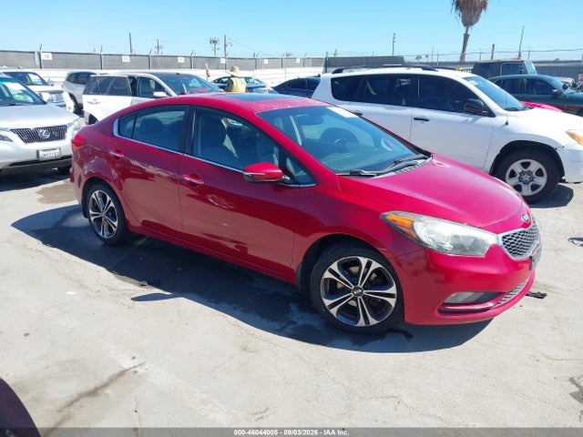 2014 Kia Forte Ex მანქანა იყიდება აუქციონზე, vin: KNAFZ4A86E5104804, აუქციონის ნომერი: 46044005