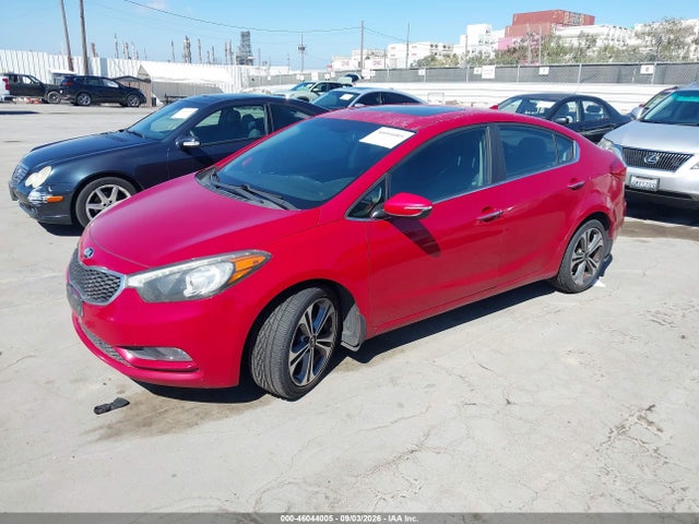 2014 Kia Forte Ex მანქანა იყიდება აუქციონზე, vin: KNAFZ4A86E5104804, აუქციონის ნომერი: 46044005