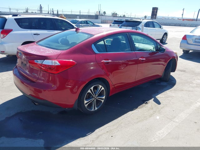 2014 Kia Forte Ex მანქანა იყიდება აუქციონზე, vin: KNAFZ4A86E5104804, აუქციონის ნომერი: 46044005