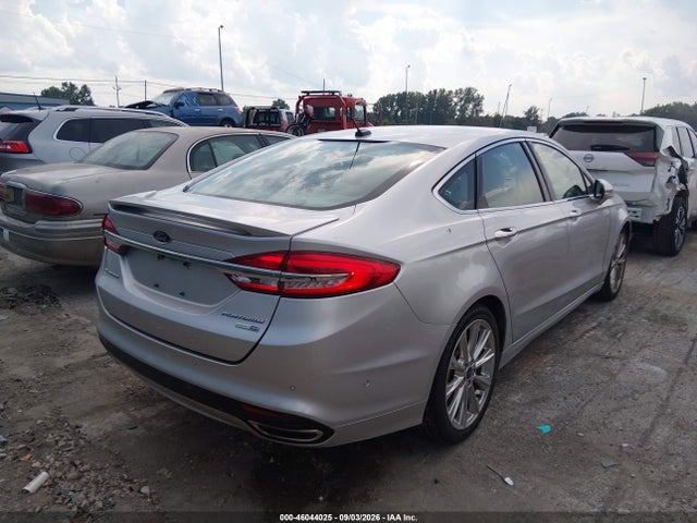 46044025 :رقم المزاد ، 3FA6P0D97HR310663 vin ، 2017 Ford Fusion Platinum مزاد بيع