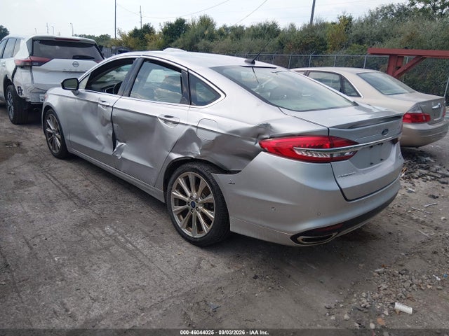 46044025 :رقم المزاد ، 3FA6P0D97HR310663 vin ، 2017 Ford Fusion Platinum مزاد بيع