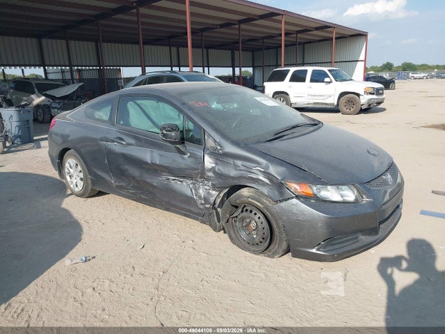 46044108 :رقم المزاد ، 2HGFG3B59CH562044 vin ، 2012 Honda Civic Lx مزاد بيع