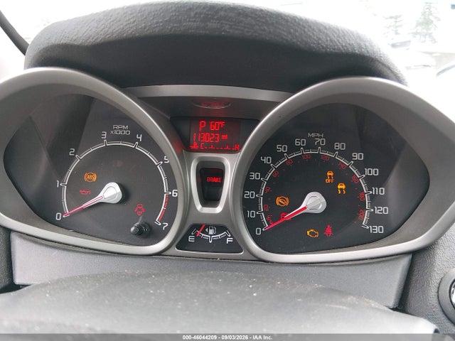 2013 Ford Fiesta Titanium მანქანა იყიდება აუქციონზე, vin: 3FADP4FJ2DM205767, აუქციონის ნომერი: 46044209
