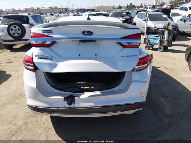 2018 Ford Fusion Energi Platinum/titanium მანქანა იყიდება აუქციონზე, vin: 3FA6P0SU9JR186943, აუქციონის ნომერი: 46044215