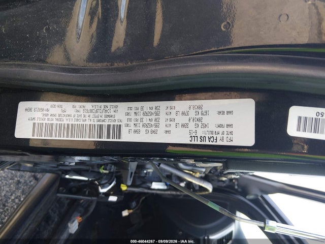 2015 Jeep Grand Cherokee Srt მანქანა იყიდება აუქციონზე, vin: 1C4RJFDJ9FC887616, აუქციონის ნომერი: 46044267