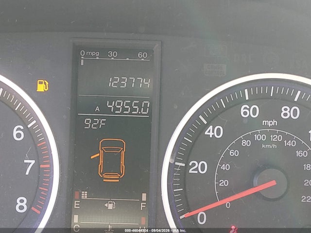 46044304 :رقم المزاد ، 3CZRE38569G700571 vin ، 2009 Honda Cr-v Ex مزاد بيع