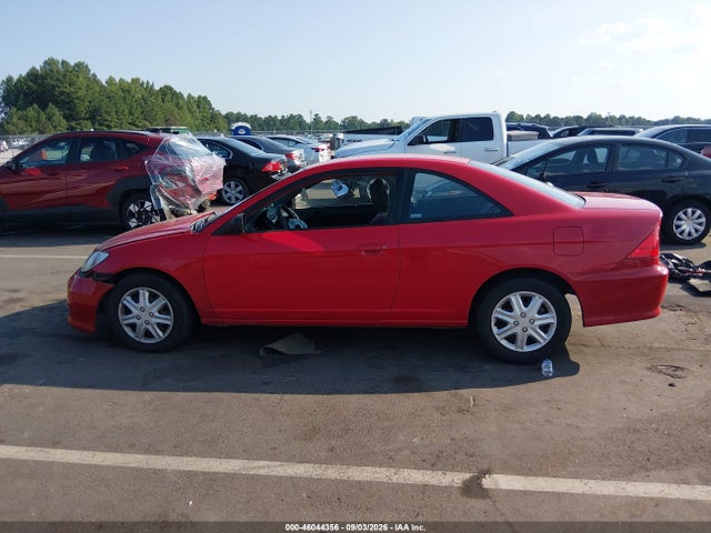 Продаж на аукціоні авто 2005 Honda Civic Lx, vin: 1HGEM22565L029590, номер лоту: 46044356