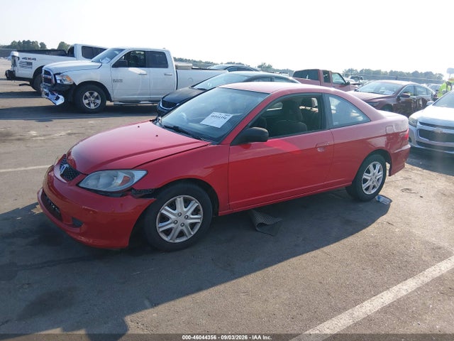 Продаж на аукціоні авто 2005 Honda Civic Lx, vin: 1HGEM22565L029590, номер лоту: 46044356