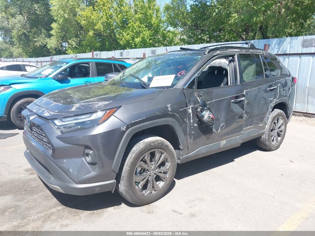 46044423 :رقم المزاد ، 4T3D6RFV7NU080701 vin ، 2022 Toyota Rav4 Hybrid Limited مزاد بيع
