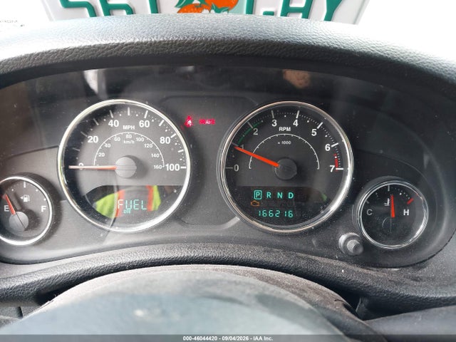 2013 Jeep Wrangler Sport მანქანა იყიდება აუქციონზე, vin: 1C4AJWAGXDL681563, აუქციონის ნომერი: 46044420
