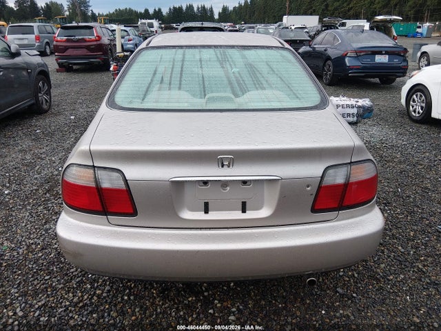 1997 Honda Accord Sdn Value Pkg მანქანა იყიდება აუქციონზე, vin: 1HGCD5688VA156530, აუქციონის ნომერი: 46044450