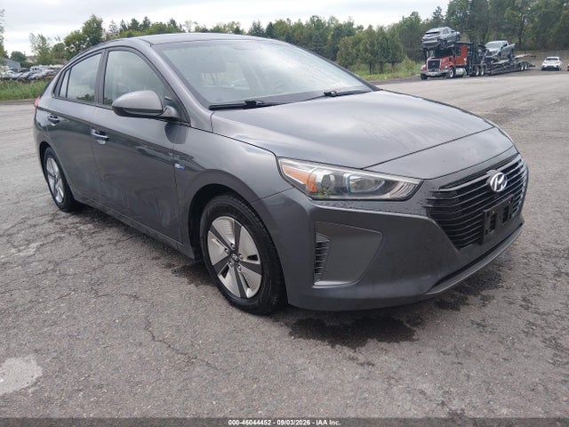 46044452 :رقم المزاد ، KMHC65LC7JU100987 vin ، 2018 Hyundai Ioniq Hybrid Blue مزاد بيع