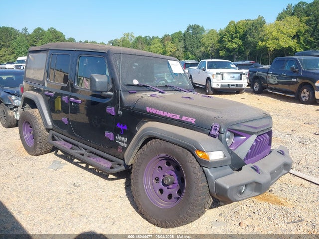 2021 Jeep Wrangler Unlimited Sport 4x4 მანქანა იყიდება აუქციონზე, vin: 1C4HJXDN4MW530831, აუქციონის ნომერი: 46044477