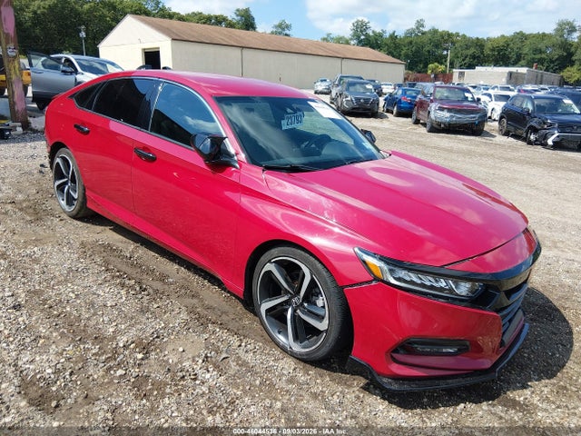 46044536 :رقم المزاد ، 1HGCV1F31JA110302 vin ، 2018 Honda Accord Sport مزاد بيع