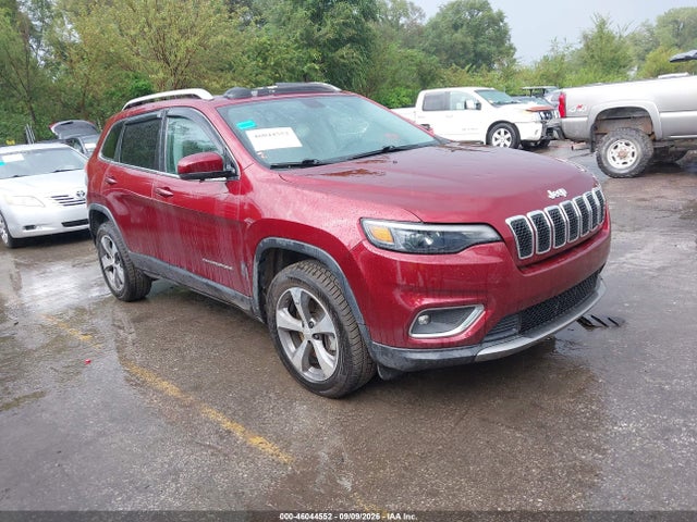 46044552 :رقم المزاد ، 1C4PJMDX2KD112448 vin ، 2019 Jeep Cherokee Limited 4x4 مزاد بيع