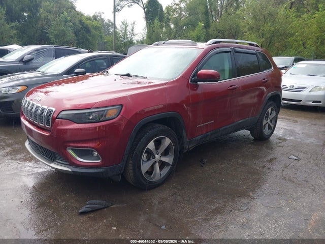 46044552 :رقم المزاد ، 1C4PJMDX2KD112448 vin ، 2019 Jeep Cherokee Limited 4x4 مزاد بيع