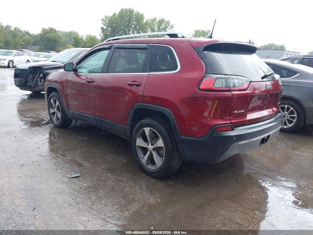 46044552 :رقم المزاد ، 1C4PJMDX2KD112448 vin ، 2019 Jeep Cherokee Limited 4x4 مزاد بيع