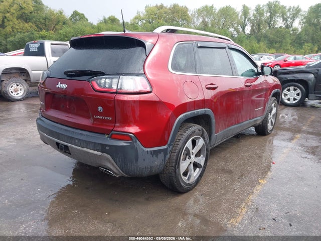 46044552 :رقم المزاد ، 1C4PJMDX2KD112448 vin ، 2019 Jeep Cherokee Limited 4x4 مزاد بيع