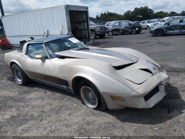 1982 Chevrolet Corvette მანქანა იყიდება აუქციონზე, vin: 1G1AY0787C5113226, აუქციონის ნომერი: 46044602