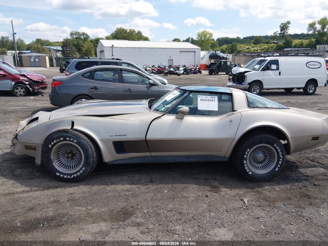 Продажа на аукционе авто 1982 Chevrolet Corvette, vin: 1G1AY0787C5113226, номер лота: 46044602